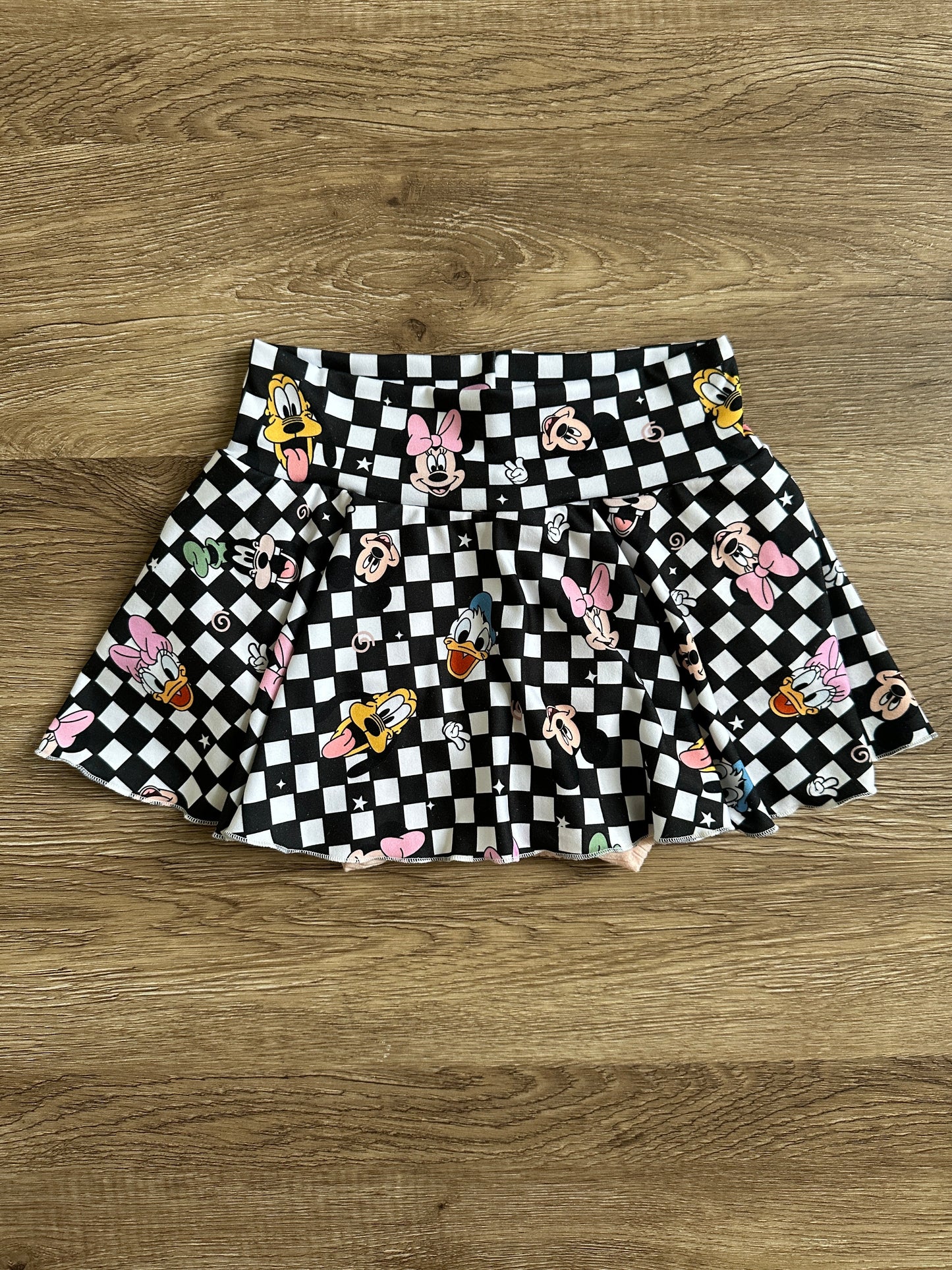 Minnie Checkered Skirted Bummies