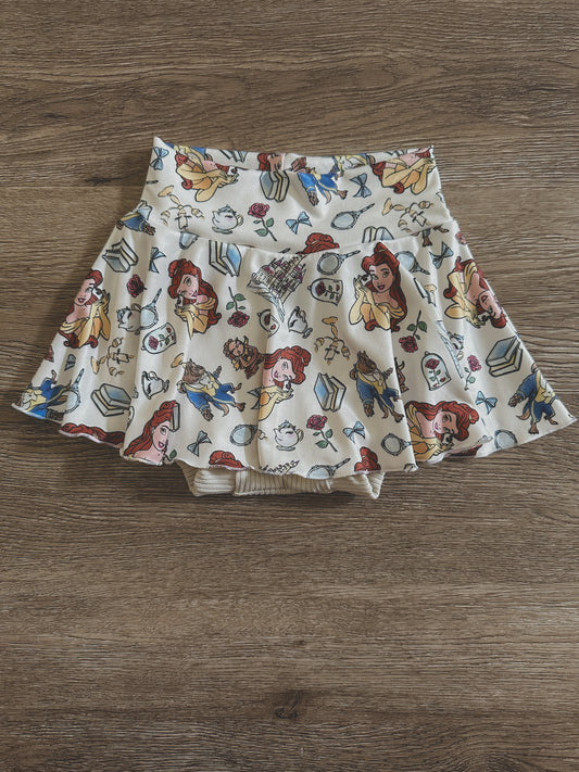 Princess Belle : Beauty and The Beast Skirted Bummies