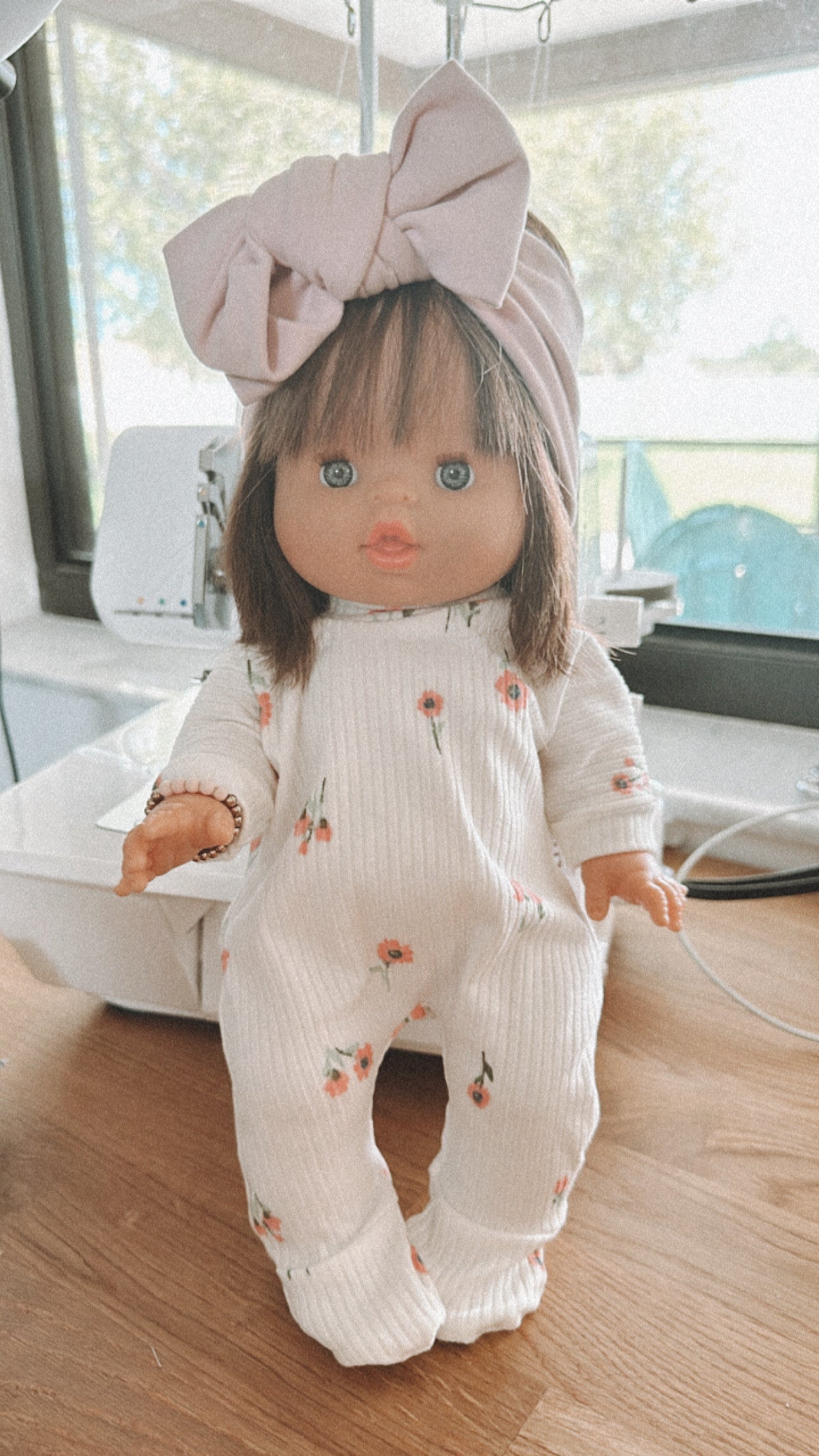 Minikane Ghosts Sleeper Outfit