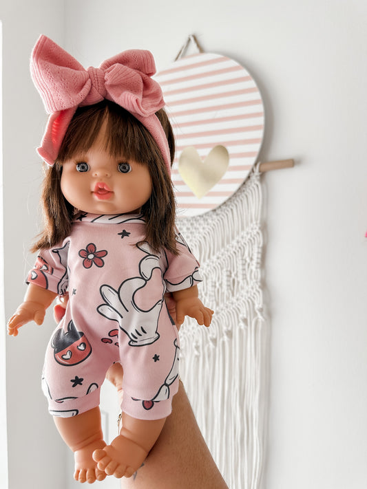 Doll Pink Mickey Set