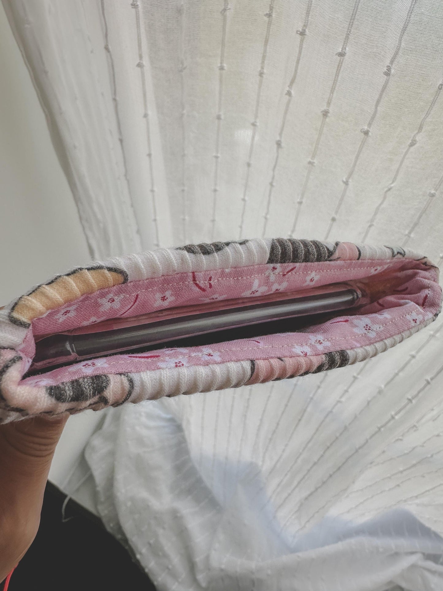 Snake Fabric Kindle SleevelKindle Pouch|Padded E-Reader Cover|Kindle Paperwhite & Colorsoft Sleeve|Book Lover Gift|Bookish Gift for Readers