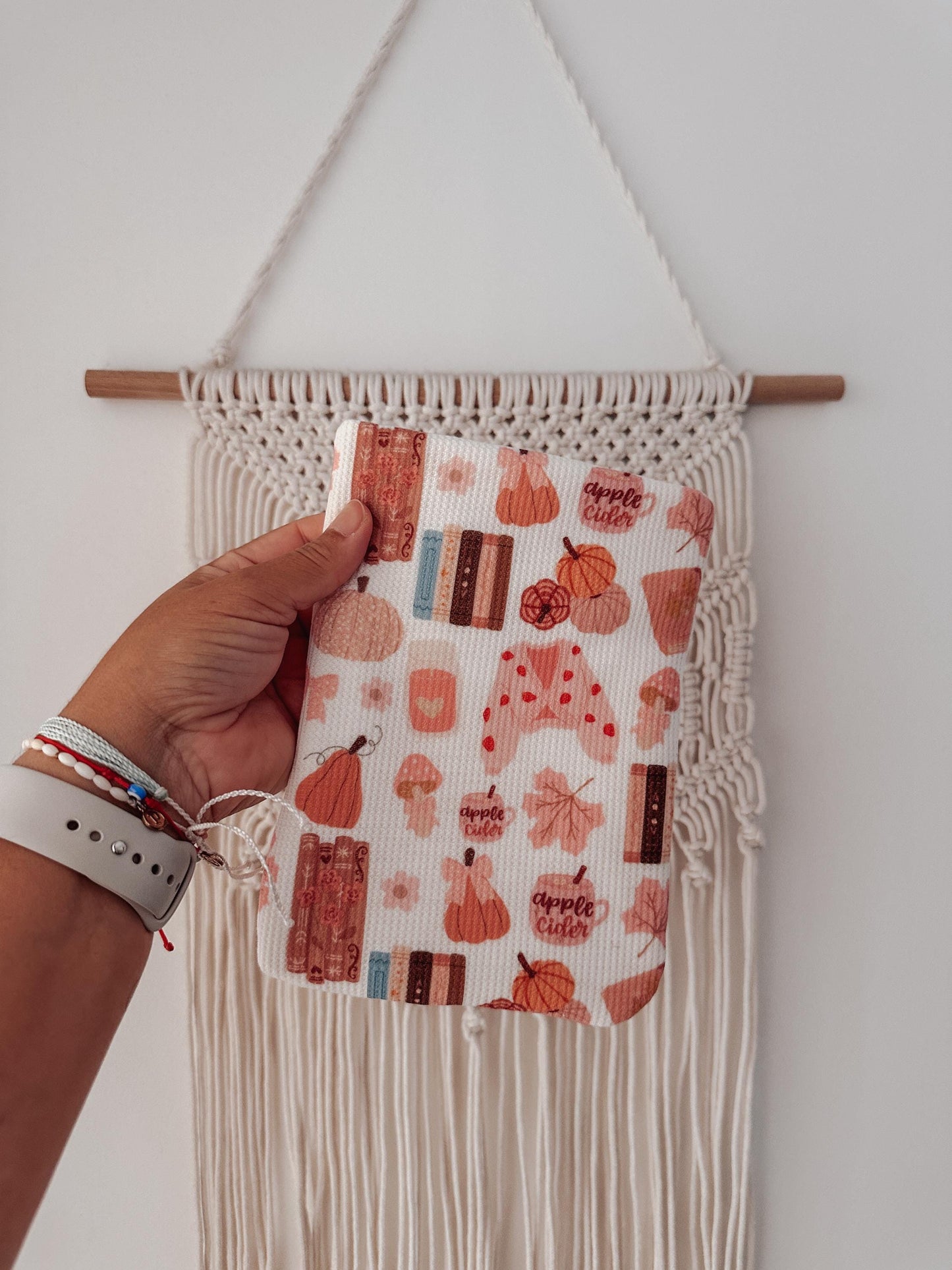 Fall Autum Fabric Kindle Sleeve l Kindle Pouch|Padded E-Reader Cover|Kindle Paperwhite & Colorsoft Sleeve|Book Lover Gift|Bookish Gift