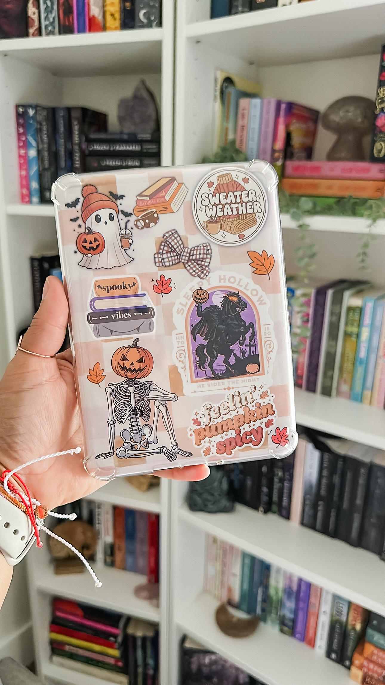 Feeling Pumpkin Spicy Kindle Case Insert | Book Accessories | E-book | E-reader Insert | Reading