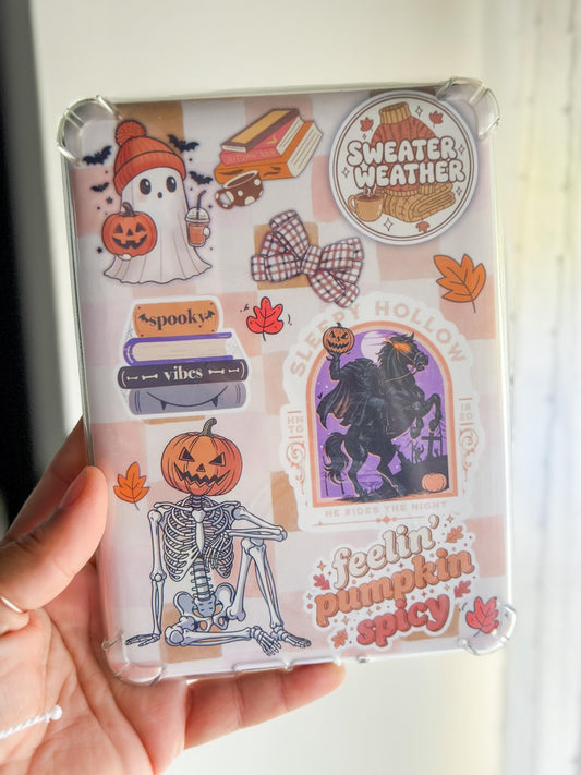 Feeling Pumpkin Spicy Kindle Case Insert | Book Accessories | E-book | E-reader Insert | Reading