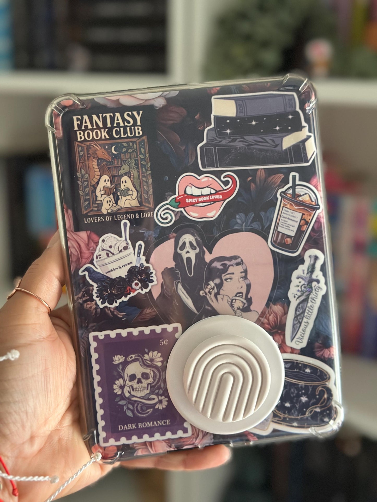 Spicy Halloween Fall Kindle Case Insert | E-reader Accessories | E-book| Colorsoft Case | Read| Smut | Scary Reading