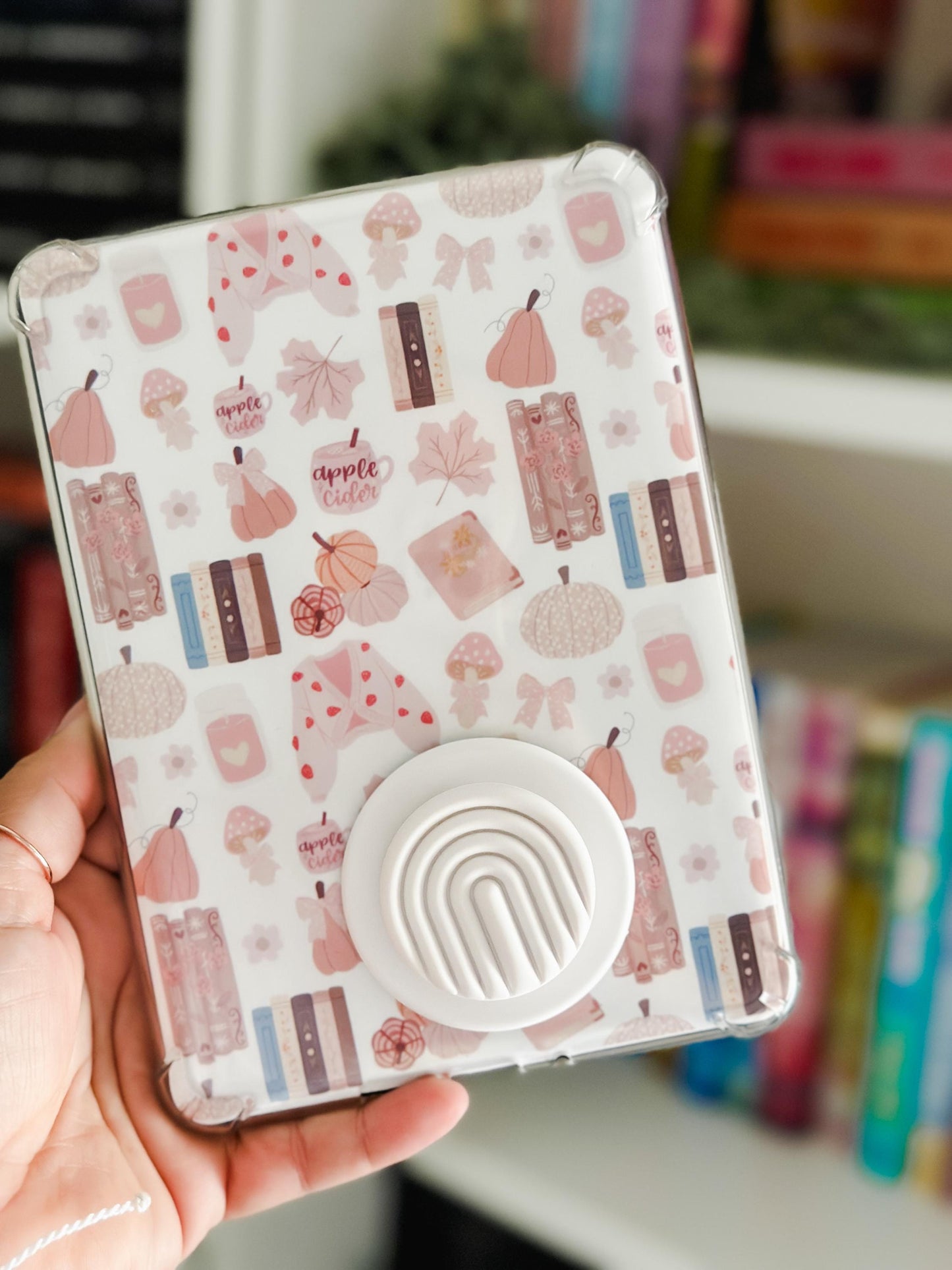 Girly Autumn Fall Kindle Case Insert | E-reader Accessories | Coquette Book E-reader | Bookish Decor | Reader